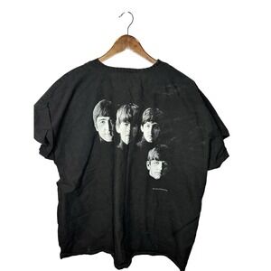 Vintage Beatles 1996 Apple Corps limited black oversized top L